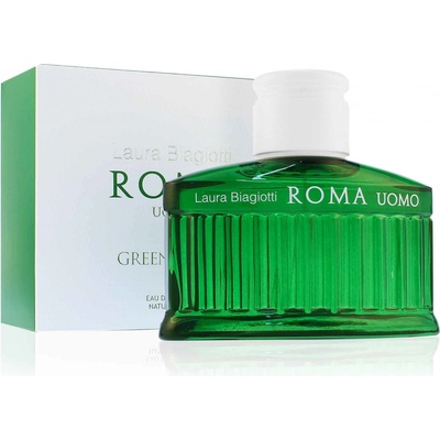 Laura Biagiotti Roma Uomo Green Swing toaletní voda pánská 40 ml