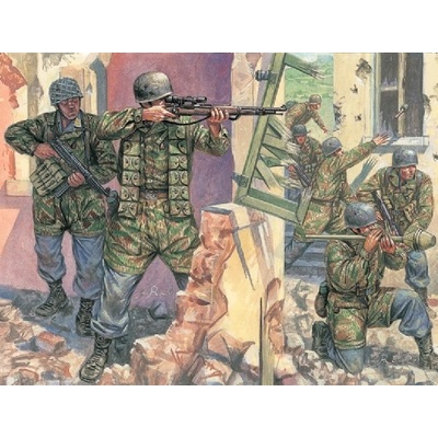 Italeri German Paratroopers 50ks figurek 1:72