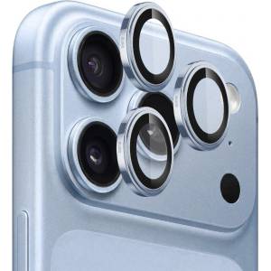 Blueo Протектор за камера за iPhone 18 Pro / iPhone 18 Pro Max - Sapphire Crystal Original Lens Protector - Blueo - Светло син