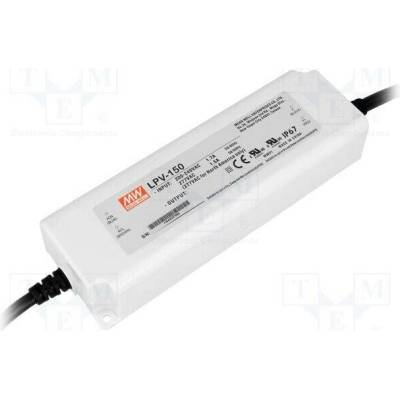 MEAN WELL LPV-150-48 Napájecí zdroj: spínaný; LED; 153W; 48VDC; 3,2A; 180÷305VAC; IP67