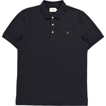 Image 1 of Farah Блуза с яка Farah Short Sleeve Polo Shirt - True Navy 412