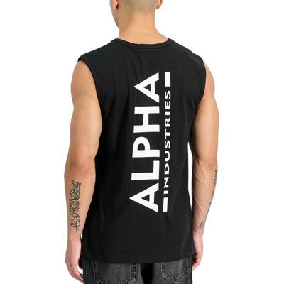 Alpha Industries pánske tielko Backprint Tank black
