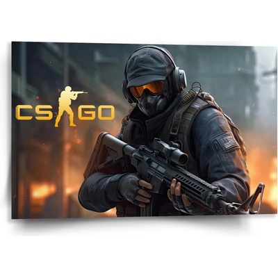 Sablio Obraz CS:GO Voják 2 - 120x80 cm