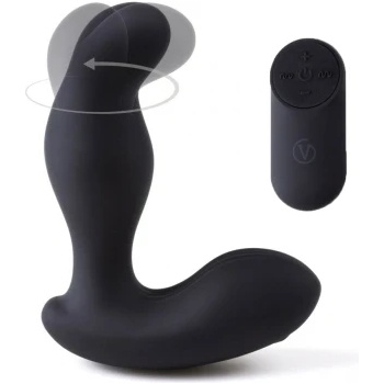 Virgite Вибриращ и въртящ простатен стимулатор с 2 мотора и дистанционно Virgite P2