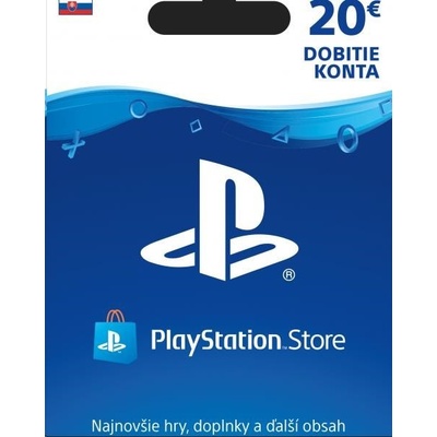 PlayStation Live predplatená karta 20 €