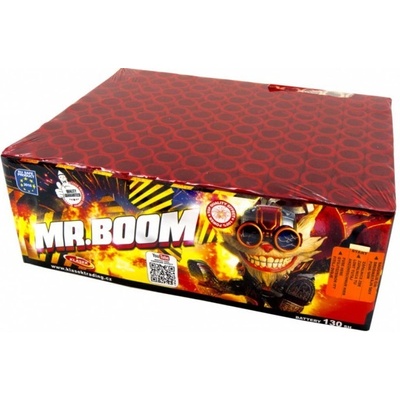 Kompaktní ohňostroj MR. BOOM 130 ran 20 mm