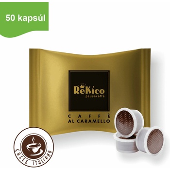 Rekico kávové point kapsule Caramel 50 ks