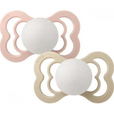 Bibs Supreme ze silikon 2ks Blush nočný Vanilla nočný