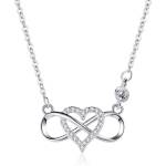 Silenti Jewelry Сребърно колие "Свързаност