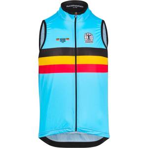 Bioracer Мъжки елек за колоездене Bioracer Belgium Icon Wind Gilet Cycling vest - Belgium (054-0348-0111)