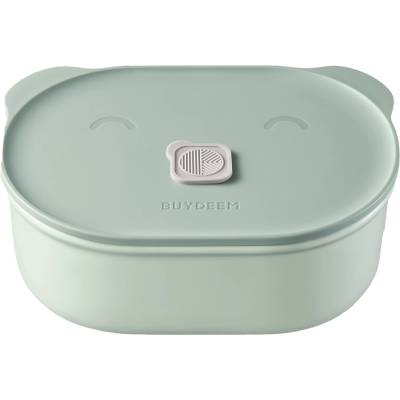 Buydeem Bento Lunch Box 500 ml, model CT3007, color Cozy Greenish (CT3007-CG)