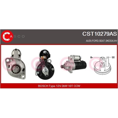 CASCO Štartér CST10279AS