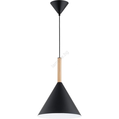 Alfa Пендел FUKS 1xE27/15W/230V черен/бежов (ALF61471)