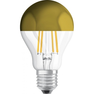 Osram LED žiarovka E27 A60 7W 50W 650lm 2700K Warm Mirror Gold