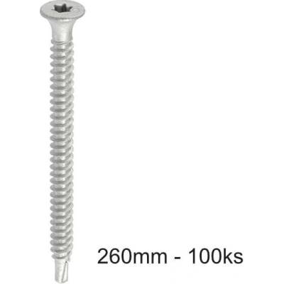 Izolačná skrutka do ocele WSR-T Dĺžka: 260 mm