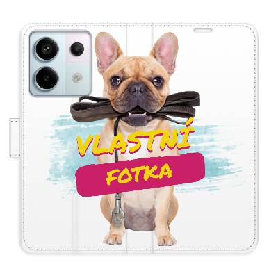 Flip pouzdro iSaprio - Xiaomi Redmi Note 13 Pro 5G / Poco X6 5G s vlastním motivem a kapsičkami na karty (Flip knížkové pouzdro, kryt, obal iSaprio - Xiaomi Redmi Note 13 Pro 5G / Poco X6 5G s vlastní