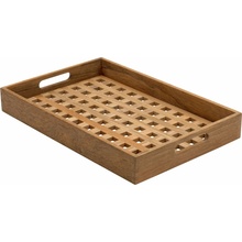 Fritz Hansen Podnos na servírovanie FIONIA 52 x 36 cm drevo tmavo hnedá