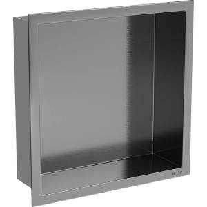 Mexen X-Wall-R нишева полица с яка 30 x 30 см, четкано оръжееносиво - 19E0303010 (19E0303010)