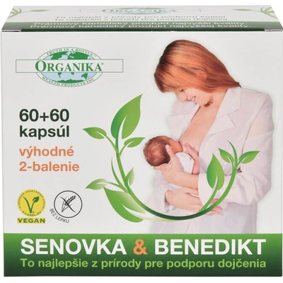 Organika Senovka & Benedikt 2 x 60 kapsúl