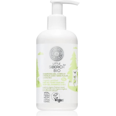 Natura Siberica Little Siberica BIO миещ гел за тяло и коса за деца от раждането им 250ml
