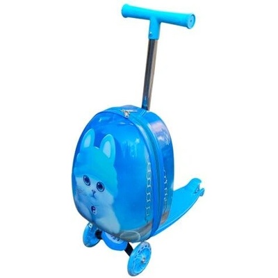 RB-nakuplevne s kufrem 2v1 Sova modrá