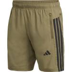 adidas Мъжки къси панталони adidas Workout Essentials Base 3 Stripes Woven Short Shorts - Olive Strata / Black - размер XL (012-4679-0314)