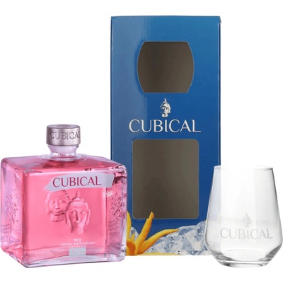 Cubical Kiss 37,5% 0,7 l (dárkové balení 1 sklenice)