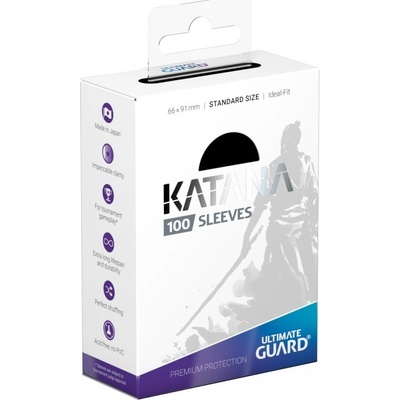 Ultimate Guard Katana Black obaly 100 ks