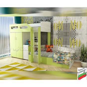 Image 1 of ДВУЕТАЖНО ЛЕГЛО С ГАРДЕРОБ (11281209)