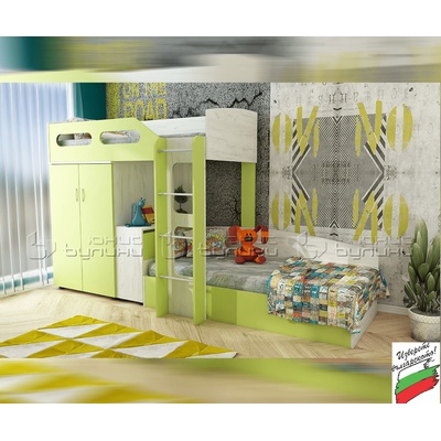 ДВУЕТАЖНО ЛЕГЛО С ГАРДЕРОБ (11281209)