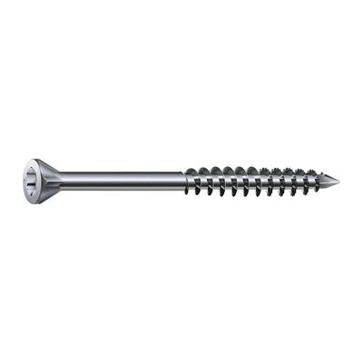 SPAX vrut pro montáž podlah 3.5x45 částečný závit Torx 10, Wirox stříbrný (500 ks)