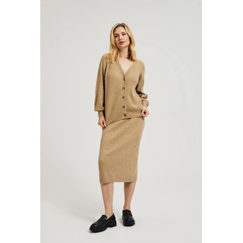 Moodo Трикотажна миди пола в бежово Moodo Moodo | Bezhov | ЖЕНИ | XS