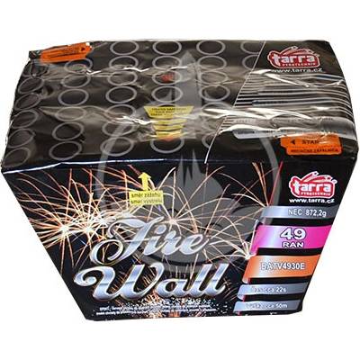kompaktní ohňostroj Fire wall 49 ran