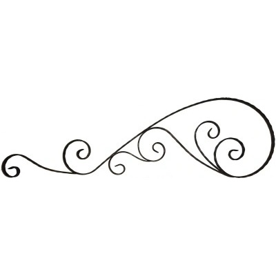 Ornament zdobený materiál 25x5mm, 1260x390mm