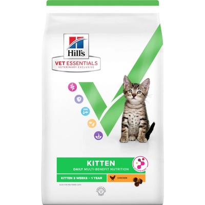 Hill’s VE Feline Multi Benefit Kitten Chicken 1,5 kg