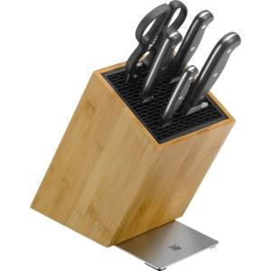 WMF Комплект ножове spitzenklasse plus, комплект от 6 бр. , с блок, wmf (wm1882159992)