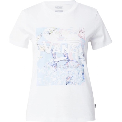VANS Тениска 'wild bouquet' бяло, размер xl