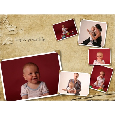 FOTOKOLÁŽ - Scrapbook styl - 06