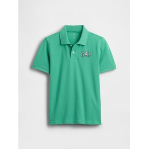 GAP Детска поло тениска с логото на GAP GAP | Zelen | Момчешки | XL