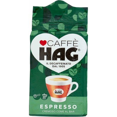 Caffe HAG Espresso bezkofeínová mletá 250 g