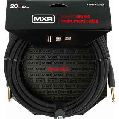 Dunlop MXR DCIR20 Stealth 6, 1 m Директен - Директен Инструментален кабел (DCIR20)