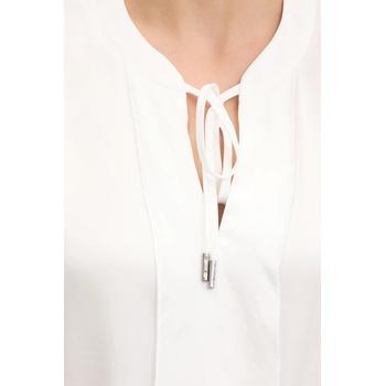 Sportalm Блуза Sportalm дамска в бяло с изчистен дизайн 500142 (500142)