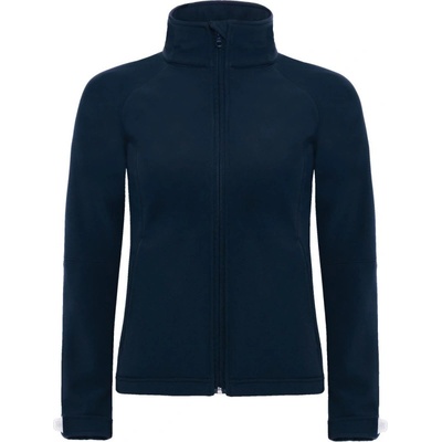 B & C Hooded Softshell Cot 01093700300 navy