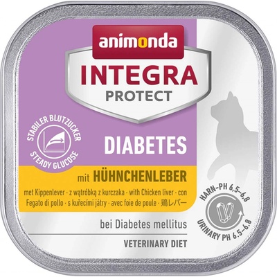 Integra Protect Diabetes kuřecí játra 16 x 100 g