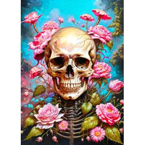 Enjoy - Puzzle Garden Skeleton - 1 000 piese