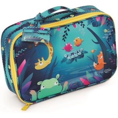 Maped Креативен куфар с аксесоари, 50 части, MAPED CREATIV "Jungle Fever" 907059 (907059)