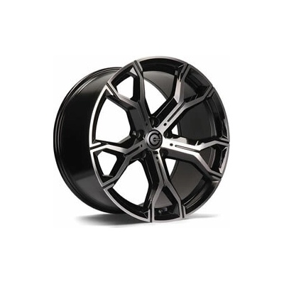 CARBONADO Ring 9,5x22 5x112 ET37 black front polished