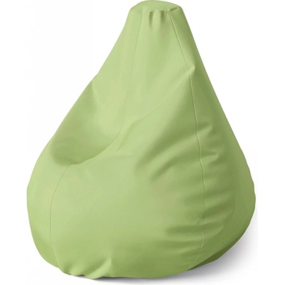 Sablio Sedací vak Pear Pistáciová Sablio 70 x 95 x 15 cm