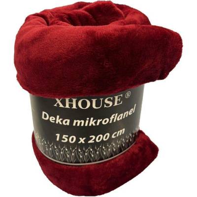 Bazyl cz Mikroflanelová deka Vínová 150x200
