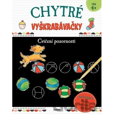 Chytré vyškrabávačky - Cvičení pozornosti - Junior